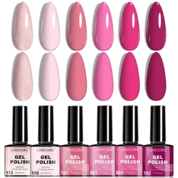 Limegirl Gel 6 colours Nail Polish Set 9