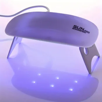Mini Nail Dryer UV/LED nail Lamp Micro Purple