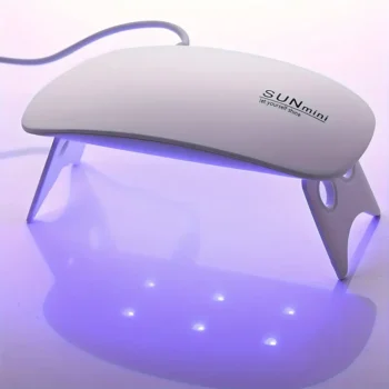 Mini Nail Dryer UV/LED nail Lamp Micro White